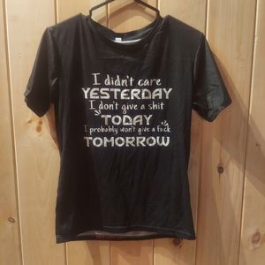 💥3/$25💥 Funny Short Sleeve Printed Tee T-shirt Top Shirt XS